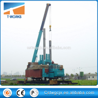 ZYC900 tons New  pile driving machine for piling foundation without noise and no vibration  by T-works