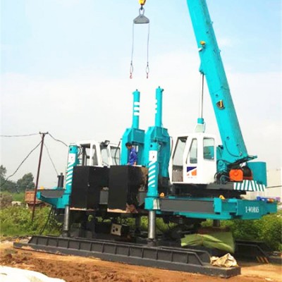 T-works New  piling machine ZYC180B-B1 hydraulic static pile driver  with hydraulic pile breaker