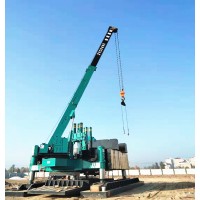 ZYC700B made by T-works jacking in precast concrete pile hydraulic static pile driver