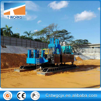 860T New Hydraulic Static Pile Driver for pressing the PHC pile for real estate or other construction foundation project