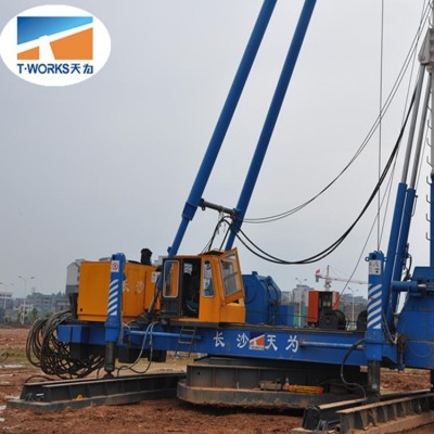 Rotary rig earth augers pile driver for sale