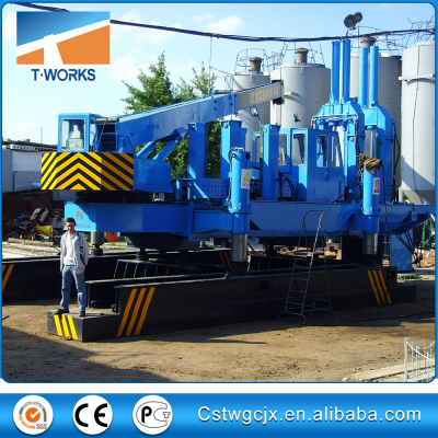 T.WORKS Construction machinery and hydraulic press pile machine